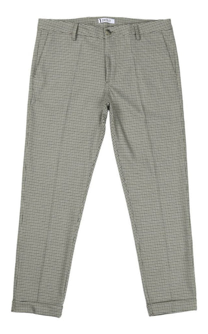 Over-D Pantalone chino quadretti