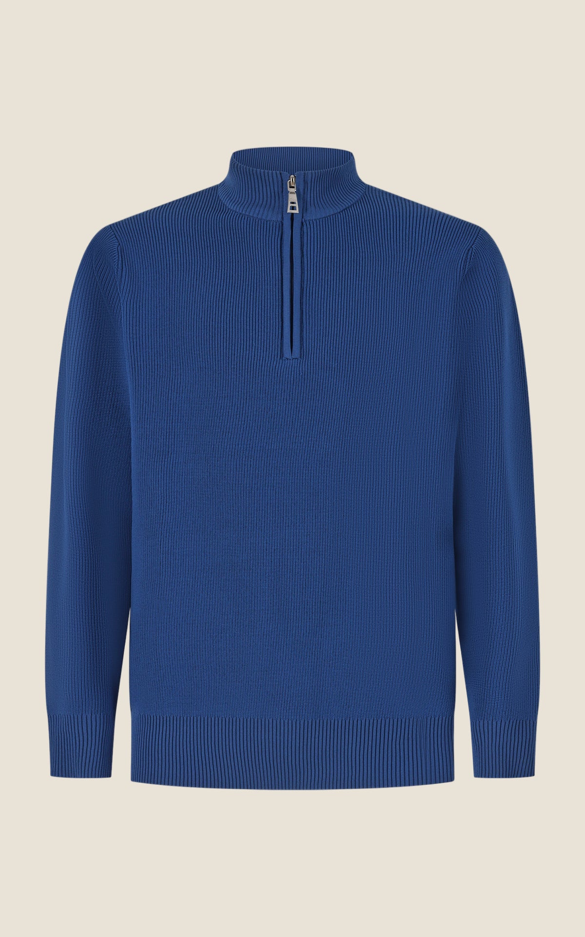 OVER/D MAGLIA M/L LUP. C/ZIP COSTA INGL. TECN.