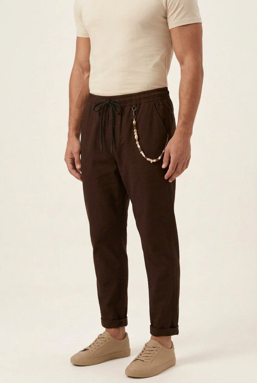 Pantalaccio 'slim fit' tasca 1 fil. dt