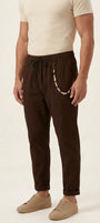 Pantalaccio 'slim fit' tasca 1 fil. dt