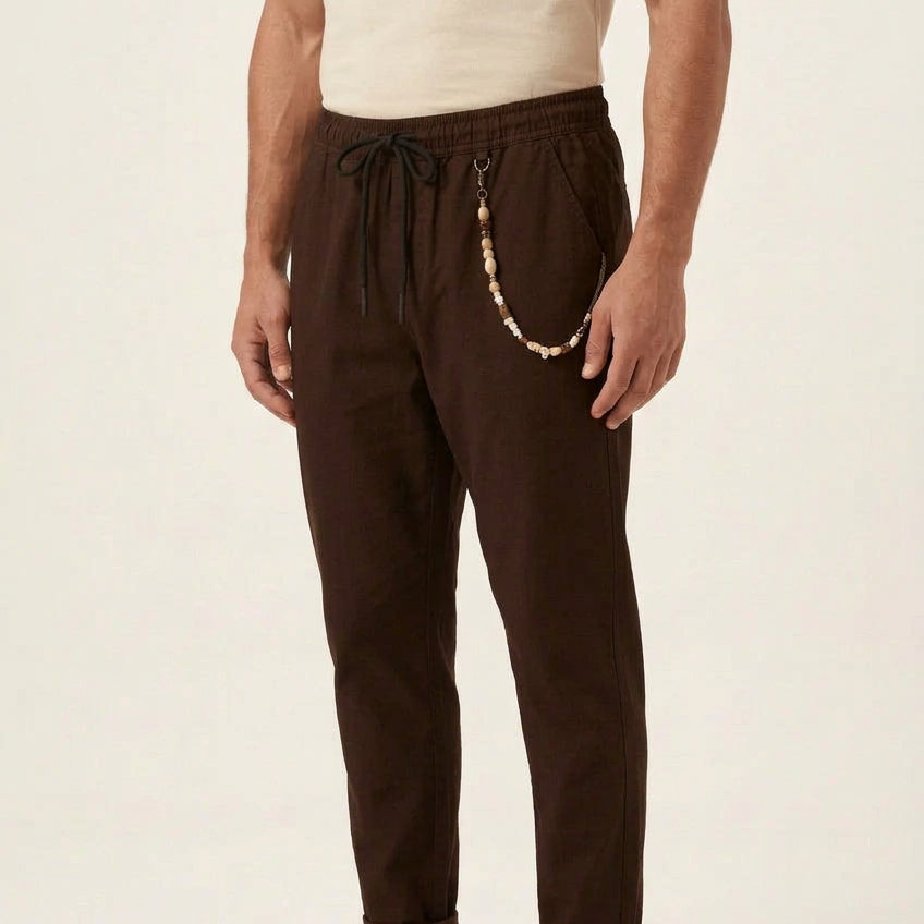 Pantalaccio 'slim fit' tasca 1 fil. dt