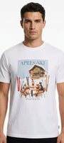T-shirt grafica manica corta Bianco