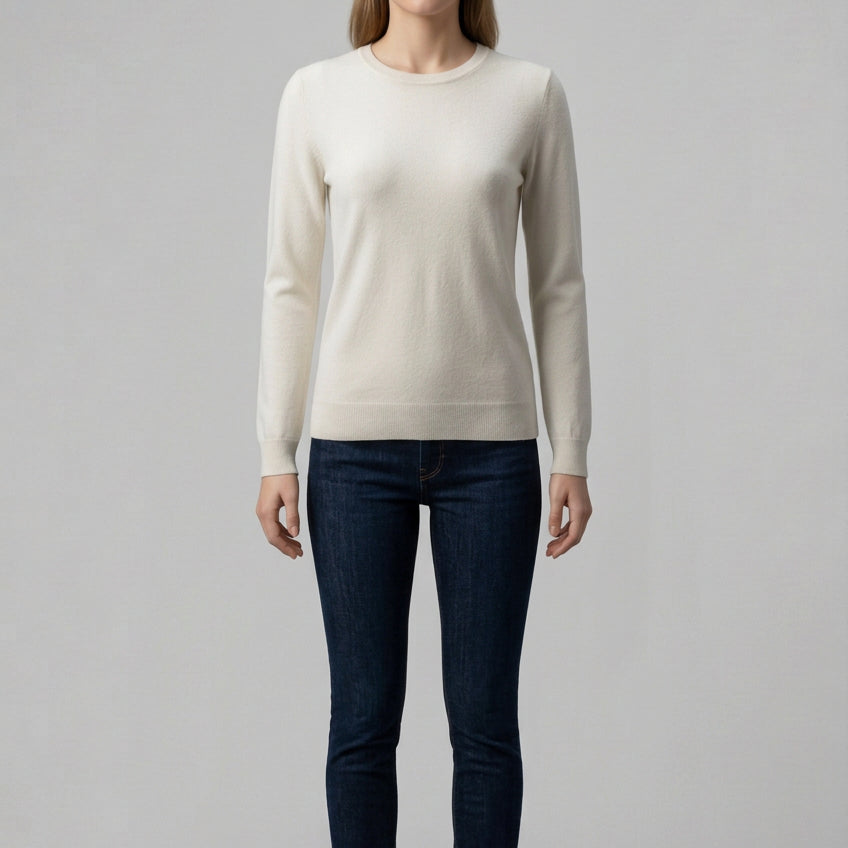 Maglia girocollo basic