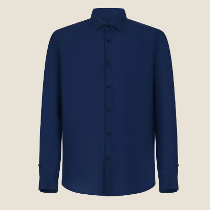 Over/D - Camicia M/L Collo Francese