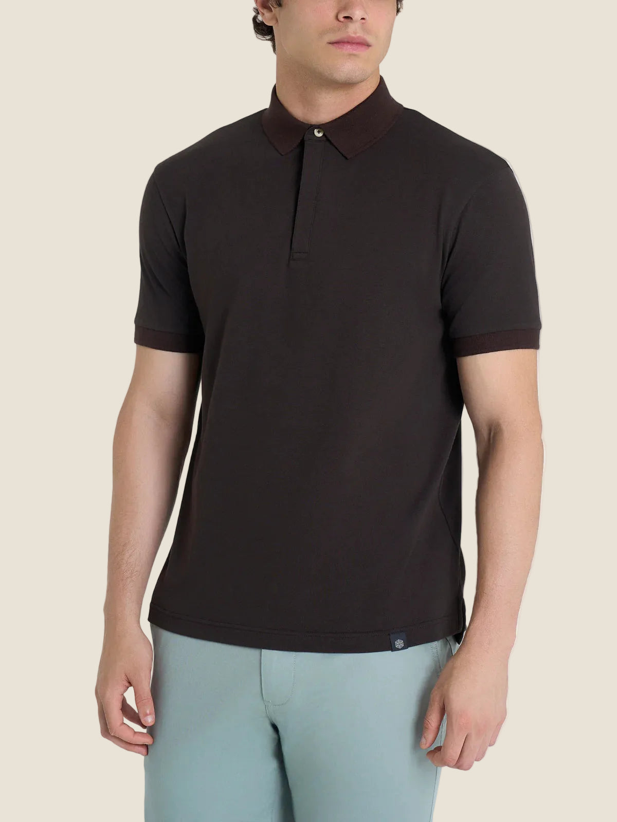 Ragno - Polo in Eco Cotton Piquet Stretch