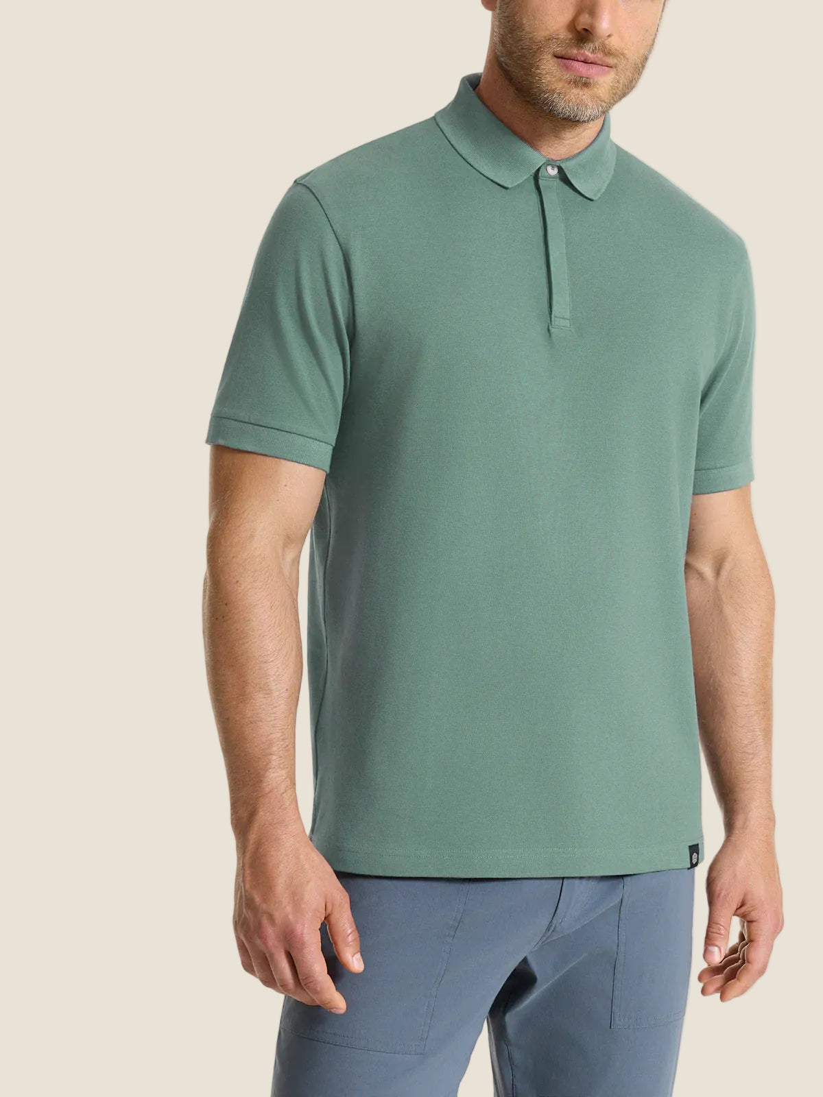 Ragno - Polo in Eco Cotton Piquet Stretch