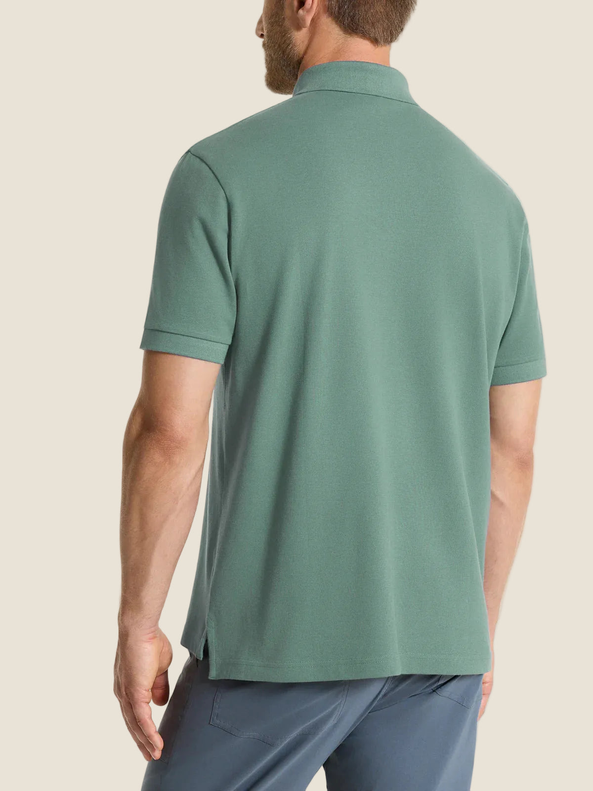 Ragno - Polo in Eco Cotton Piquet Stretch