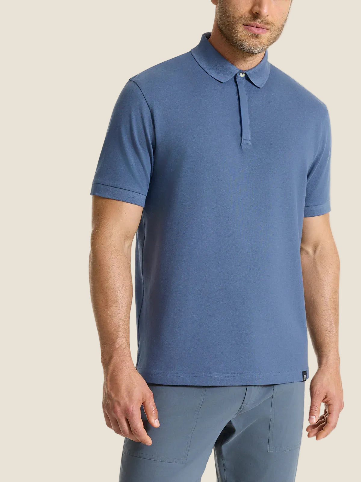 Ragno - Polo in Eco Cotton Piquet Stretch