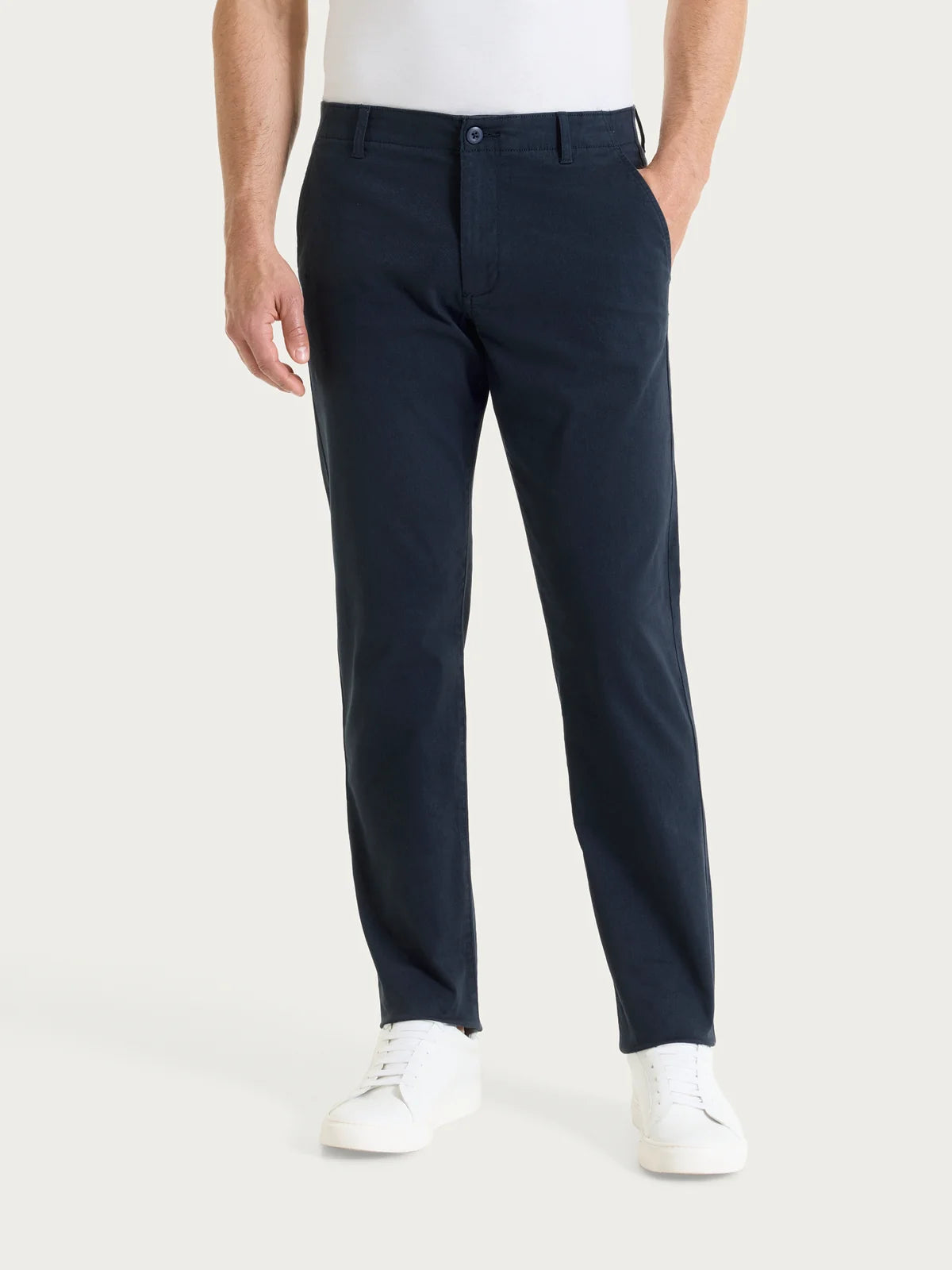 Pantalone con tasche america in Twill Cotton