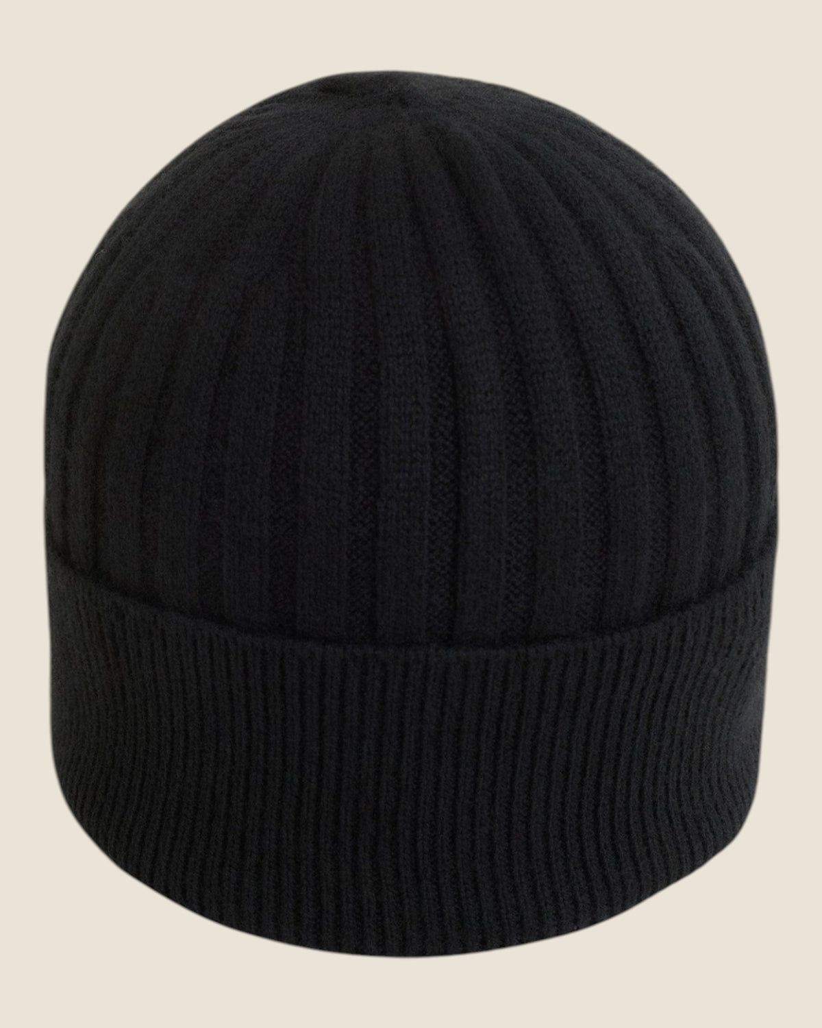 Berretto Unisex in misto Lana e Angora Nero