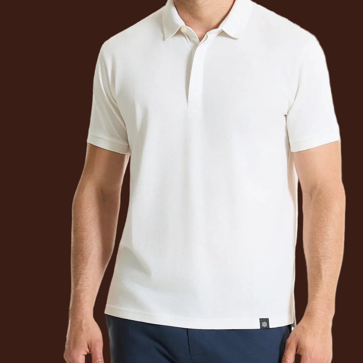 Ragno - Polo a manica corta in Cotone Piquet Double Mercerized