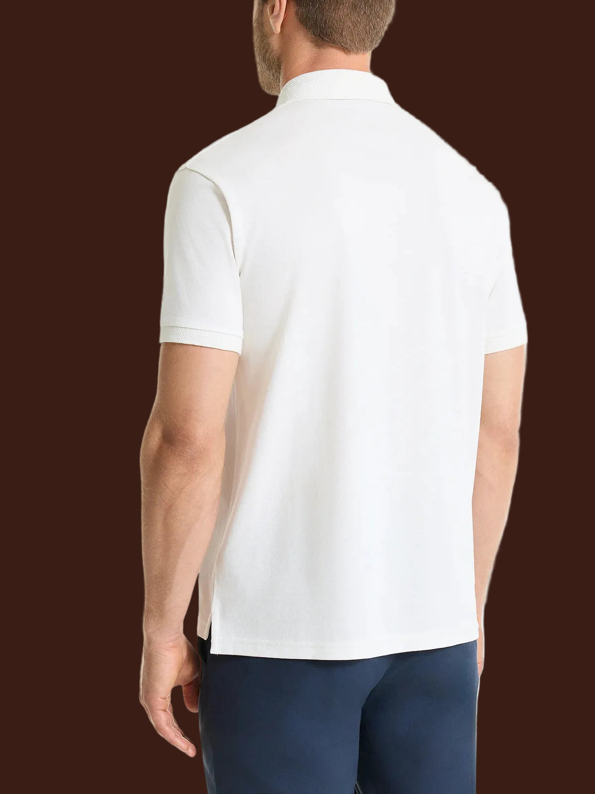 Ragno - Polo a manica corta in Cotone Piquet Double Mercerized