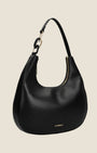 Hobo bag gaia ring Nero