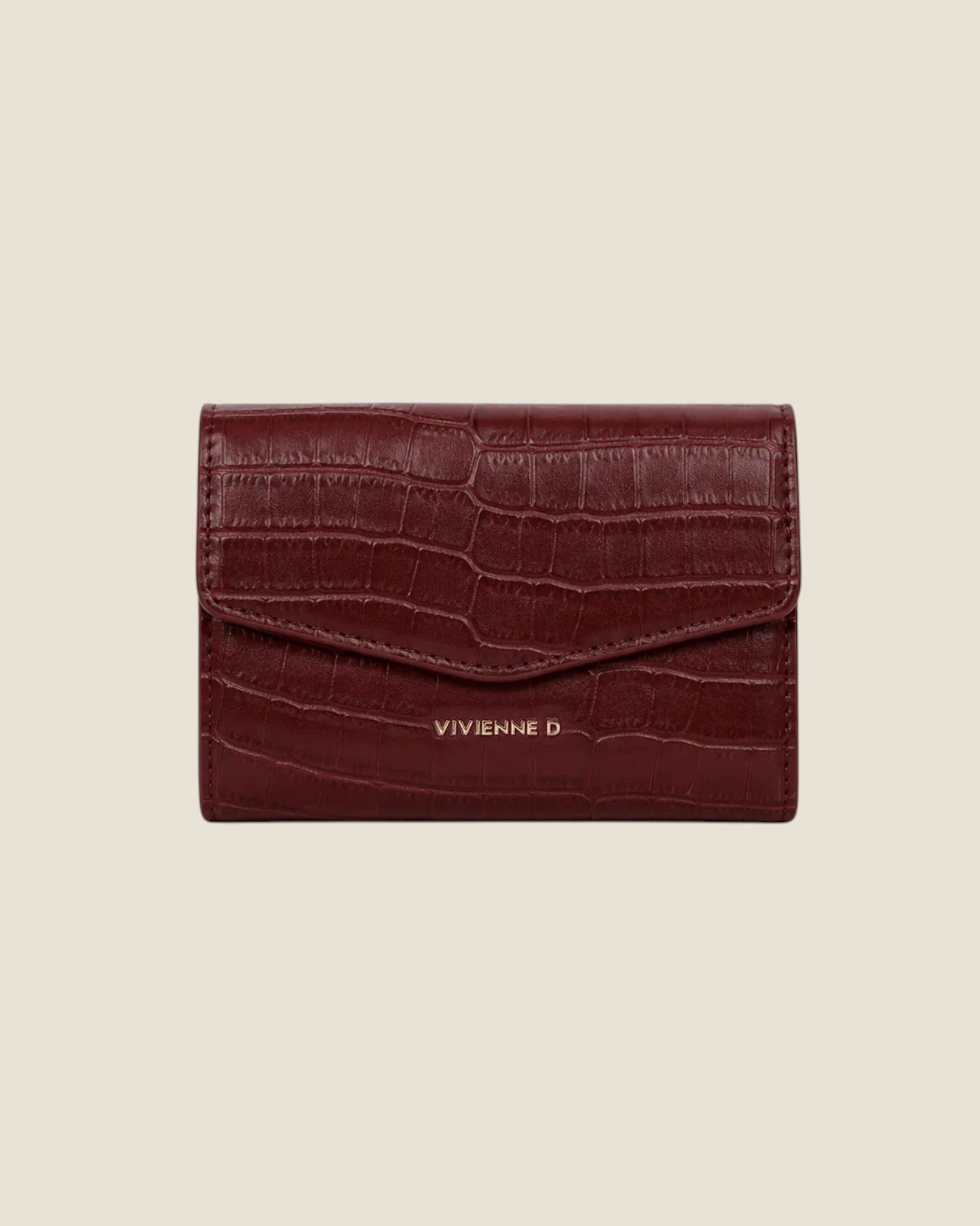 Portafoglio leah ring Bordeaux