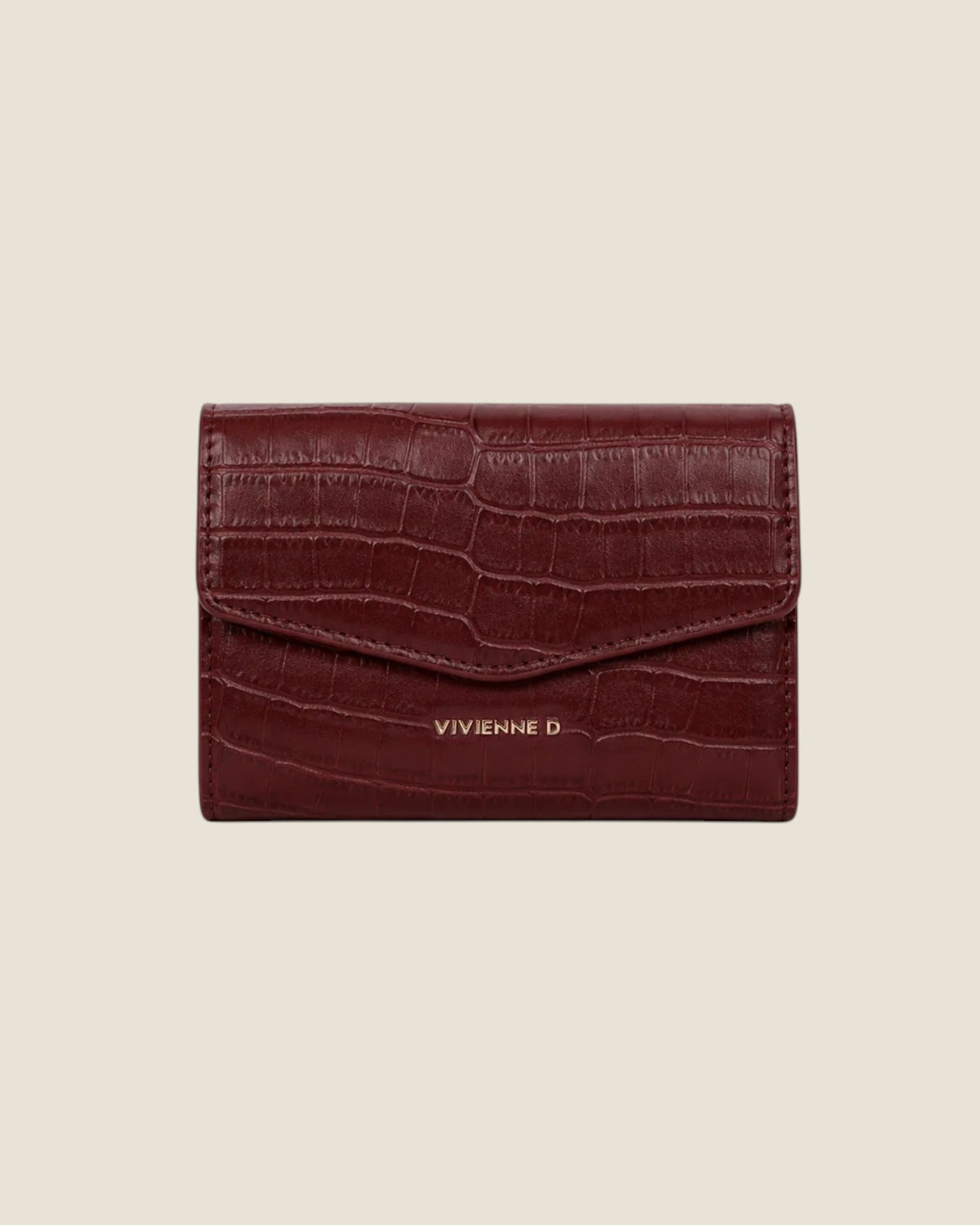 Portafoglio leah ring Bordeaux