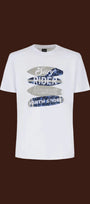 Over/D - T-Shirt con Grafica M/M Paricollo