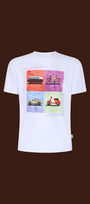 Over/D - T-shirt con stampa M/M