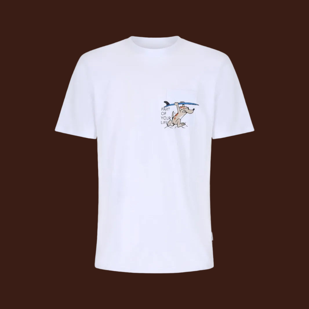 Over/D - T-Shirt M/M con Taschino