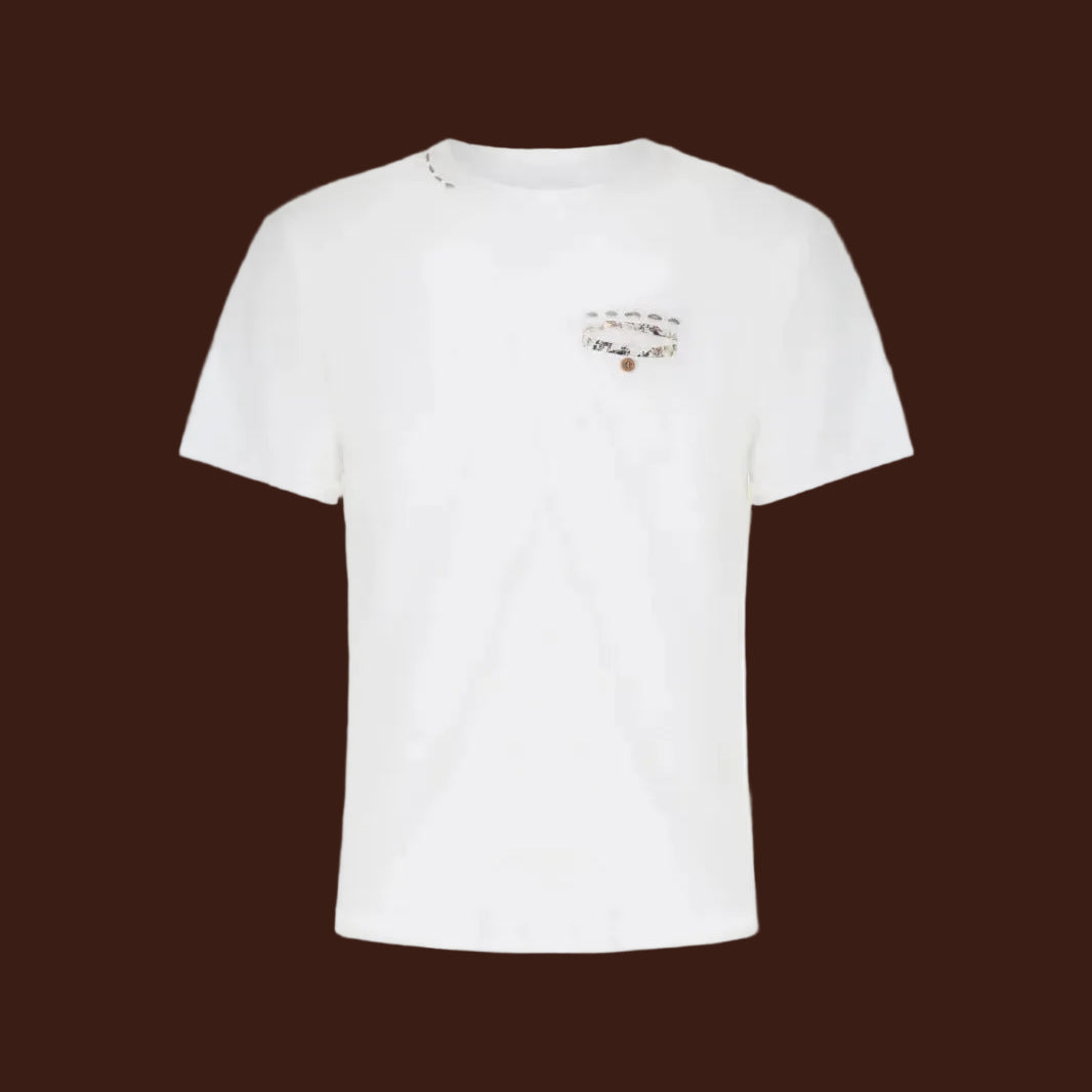 Over/D - T-Shirt M/M Con Taschino
