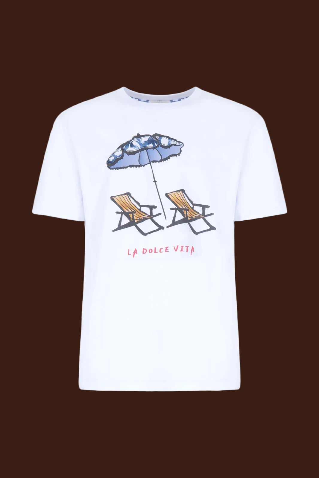 Over/D - T-Shirt con stampa Sdraio M/M