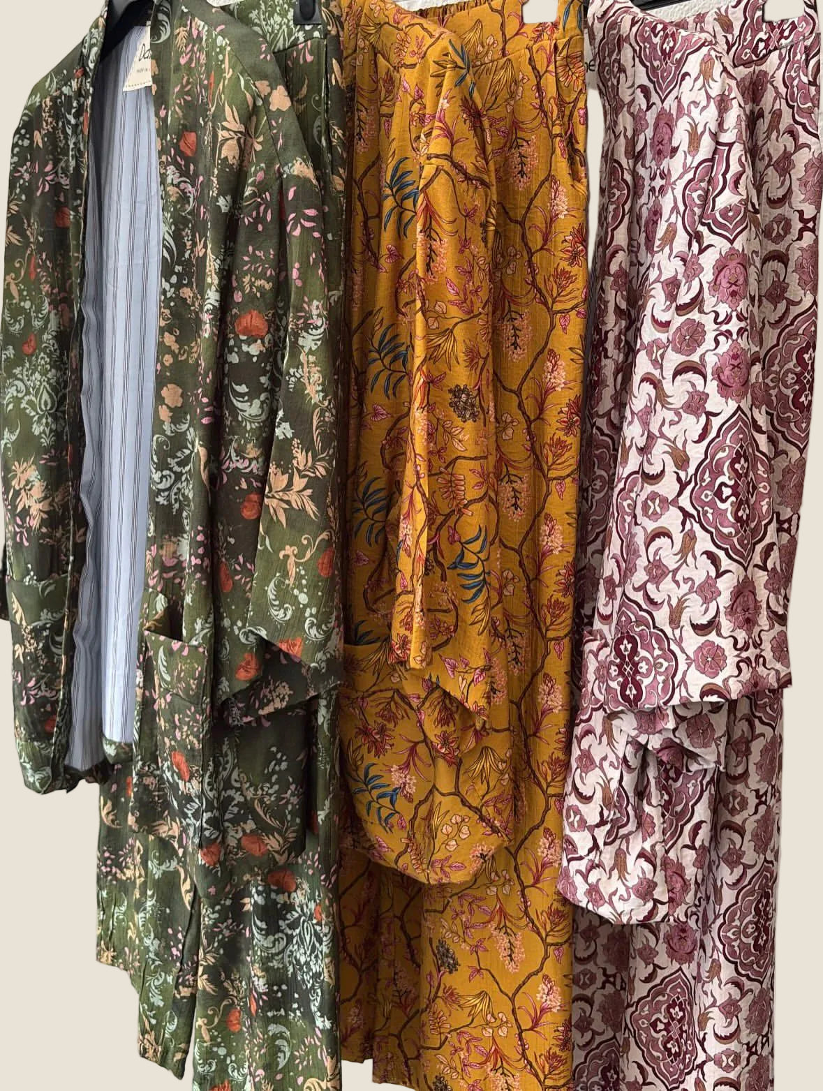 Dafne - kimono e pantalone completo