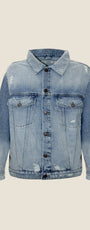 Over/D - Giubbino Denim Relaxted Fit Tom