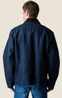Sahariana Aviator Denim Lavaggio 0 imbottita con collo in Velluto e fodera interna in tessuto V2 (7)