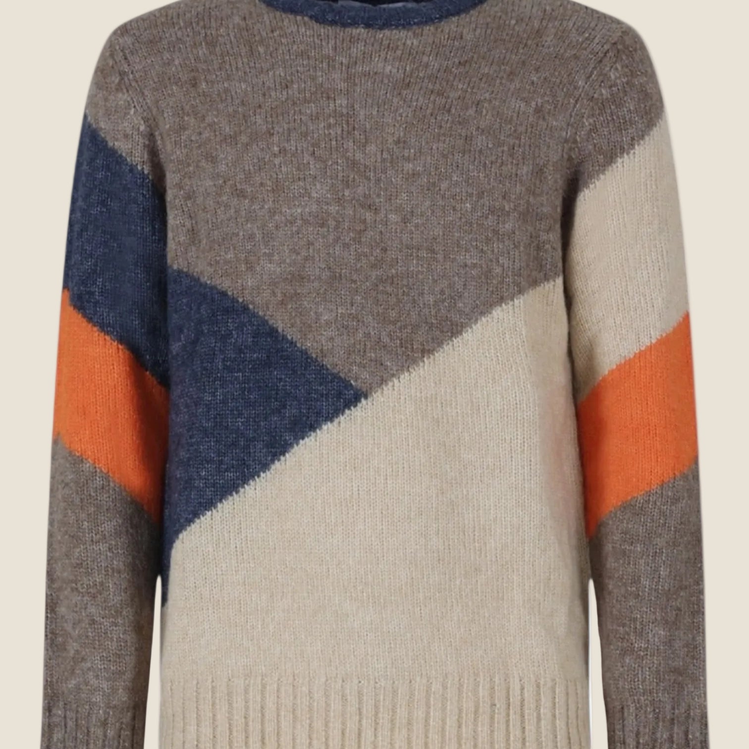 OVER/D Maglia Paricollo