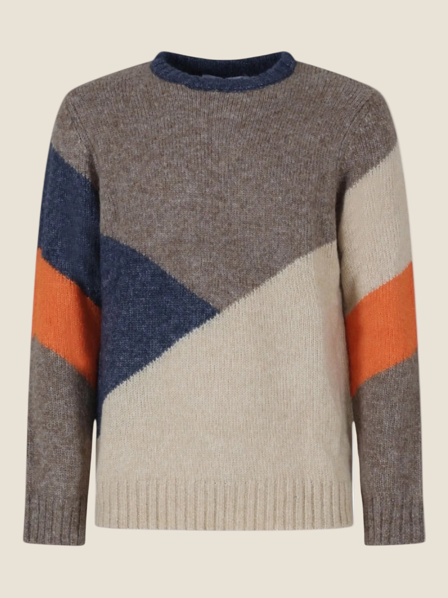 OVER/D Maglia Paricollo