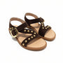 Helena Backer -Sandalo Basso con Borchie