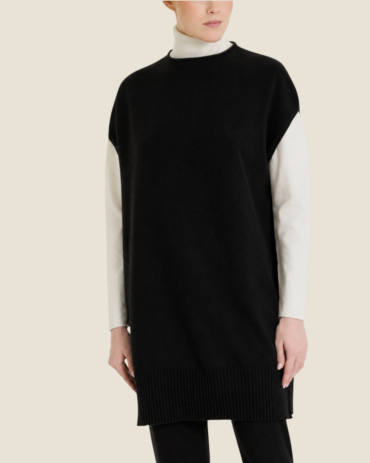 MAGLIONE LUNGO Nero (1)