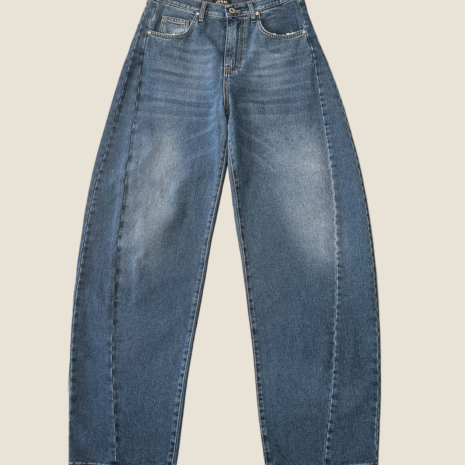 Dixie Jeans baloon fit vita alta