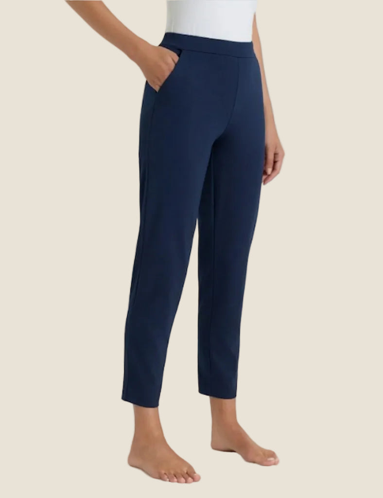 Ragno - Pantalone a carota con tasche in Jersey di Cotone