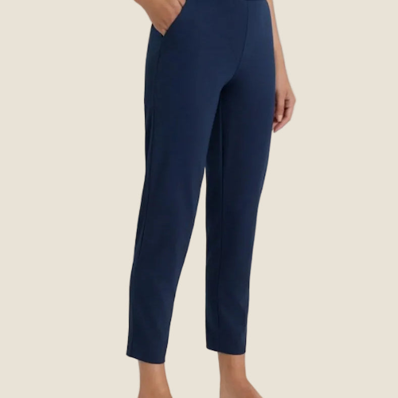 Ragno - Pantalone a carota con tasche in Jersey di Cotone
