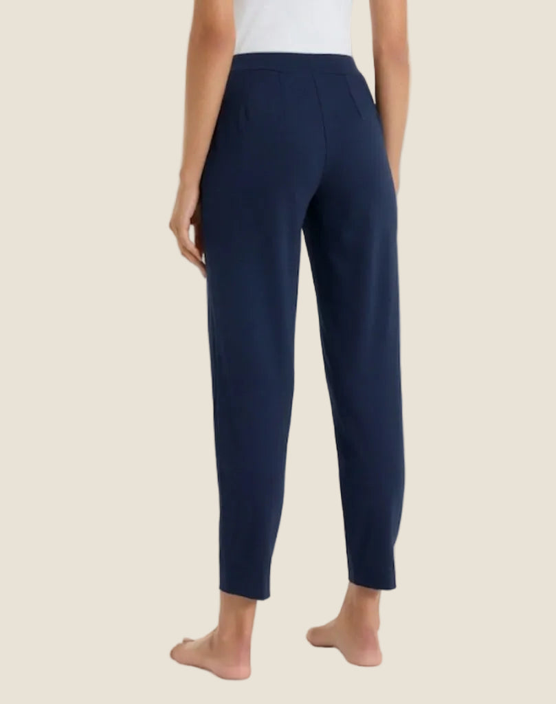 Ragno - Pantalone a carota con tasche in Jersey di Cotone